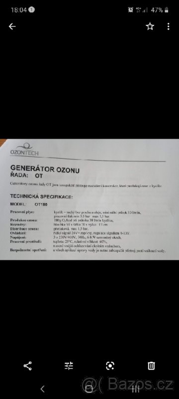Ozónový Generátor - 3