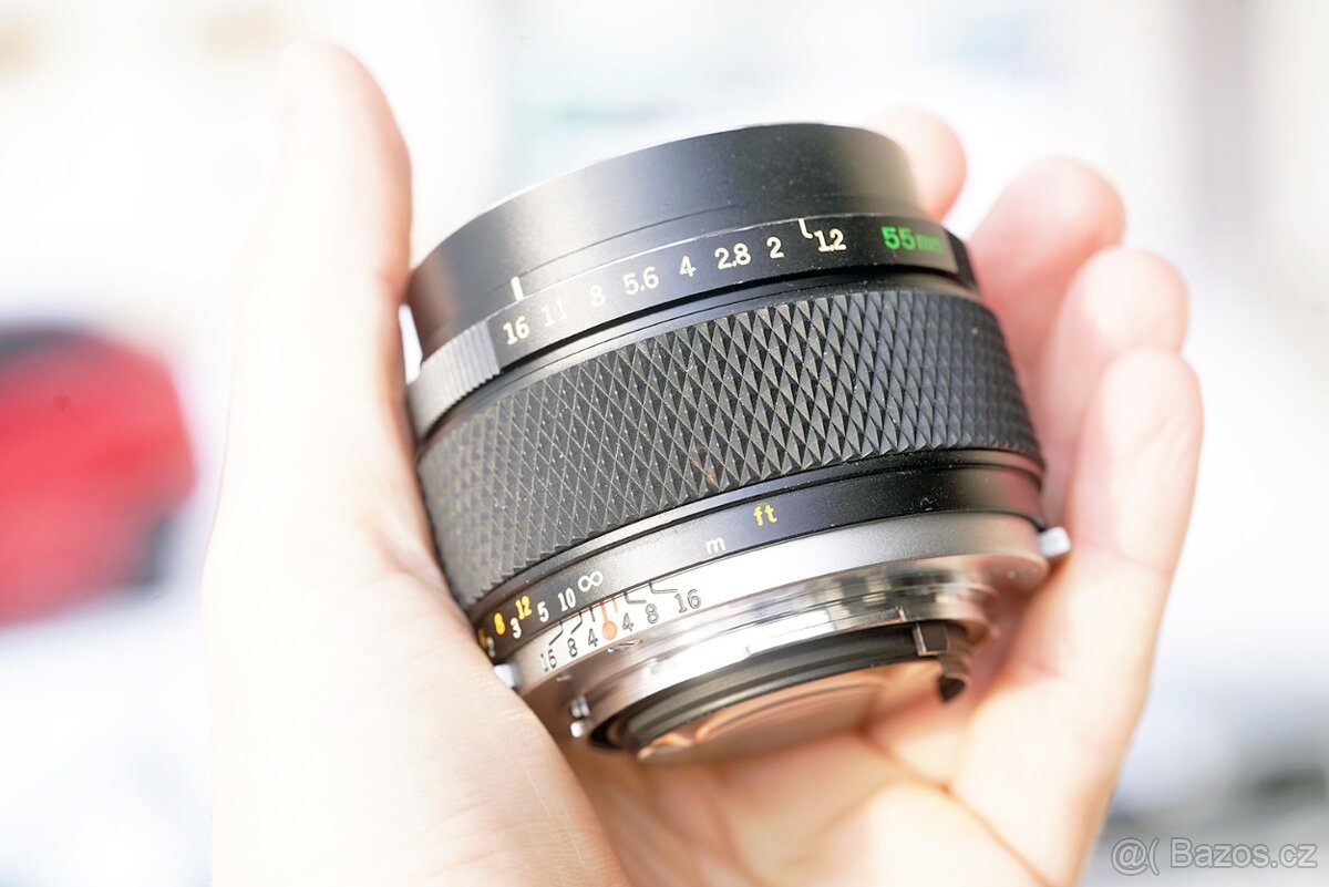 Servisovaný Olympus OM-System G.Zuiko 55mm f/1.2 Auto-S - 3