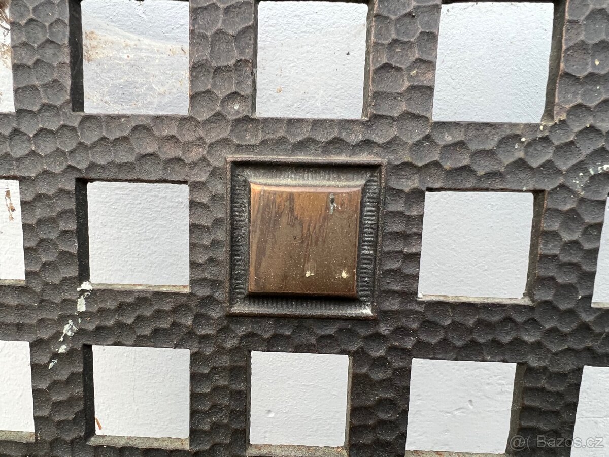 Mosazná dvířka ke krbu kamnům - 3