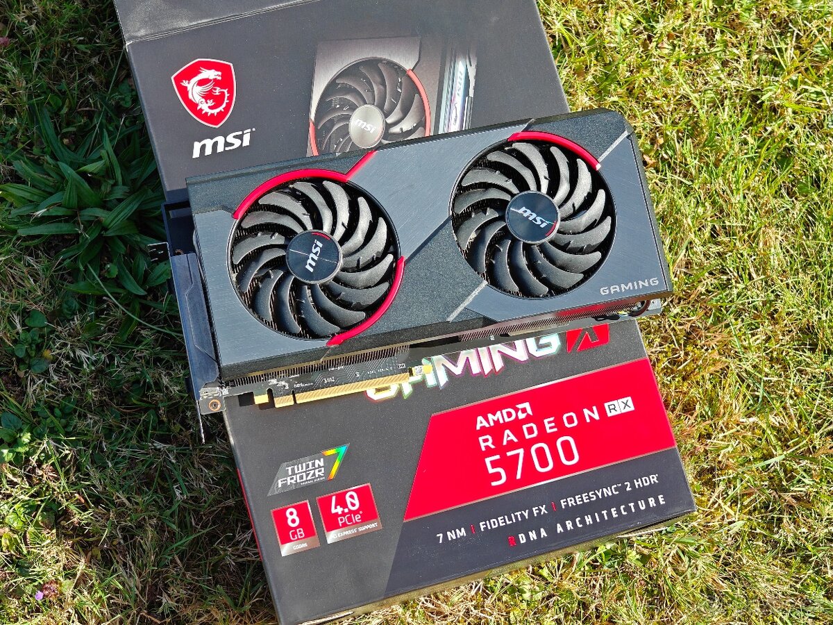 Grafická karta AMD MSI Radeon RX 5700 GAMING X 8G - 3