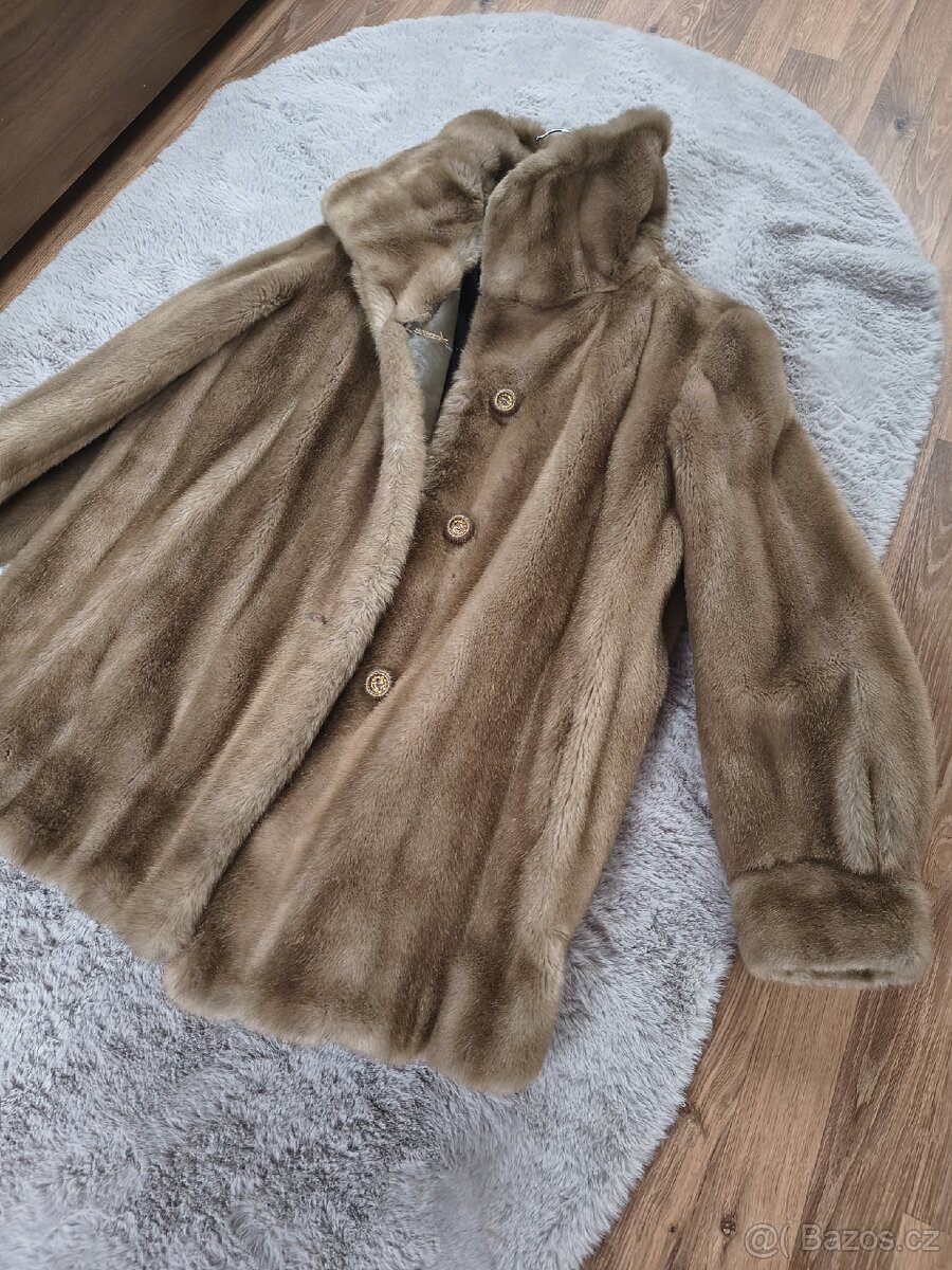 Pravý kožich z norka, vel S/36 - 3