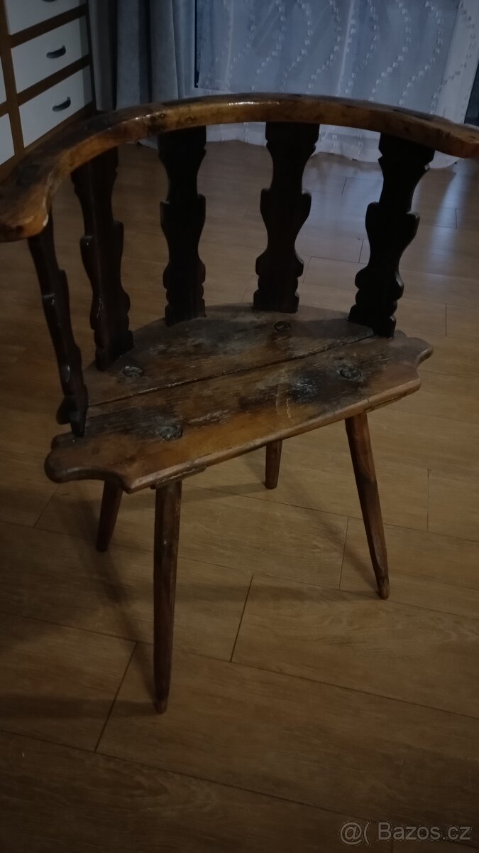Starožitná židle r.1900 - 3