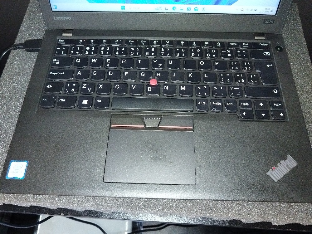 Lenovo ThinkPad X270- Windows 11 Pro-velmi pěkný stav - 3