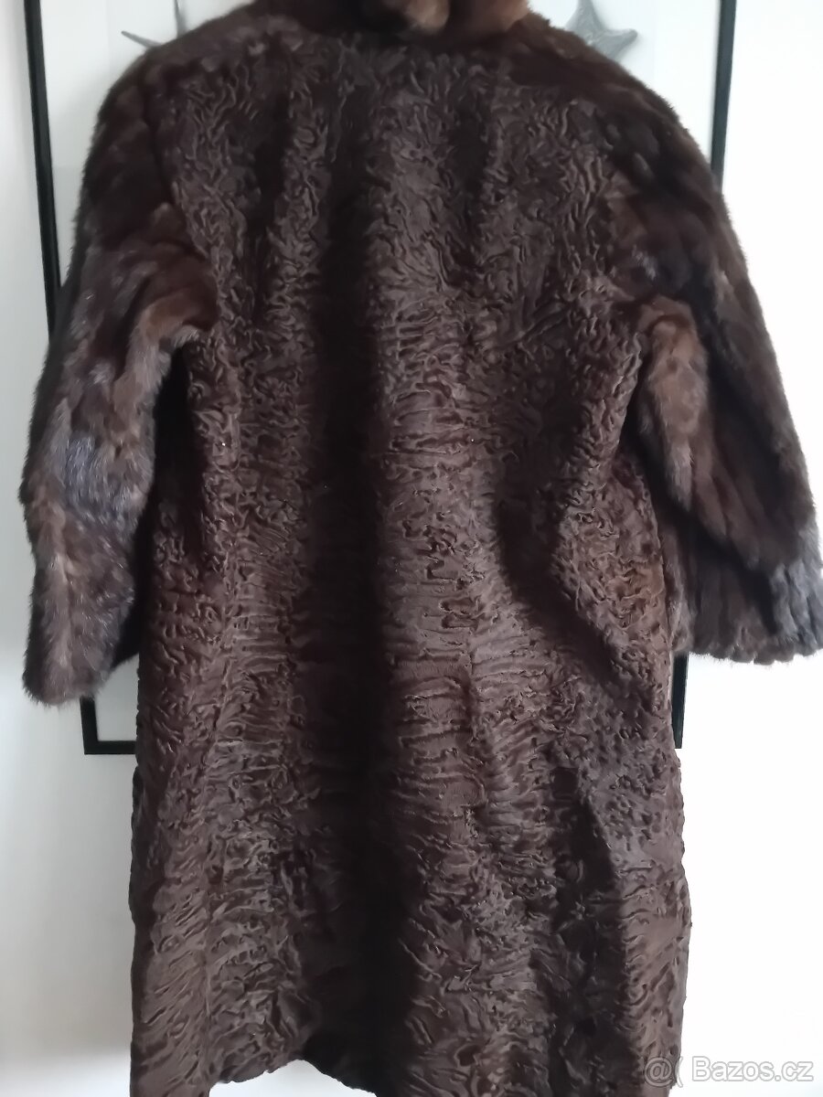 LUXUSNÍ DÁMSKÝ KOŽICH Z PRAVÉ KOŽEŠINY VEL.M - 3