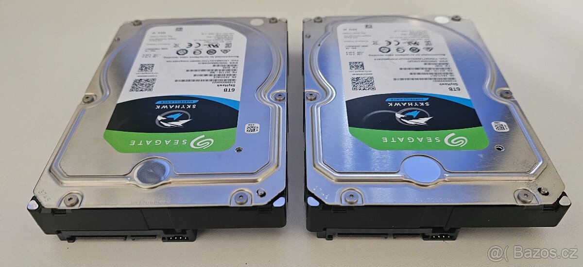 PRODÁM SADU 2x HDD SEAGATE SKYHAWK 6TB (SATA) - 3
