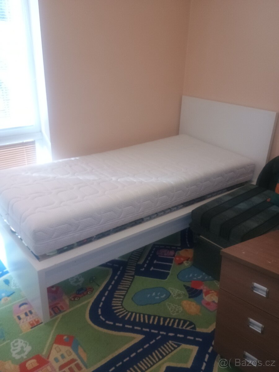 Kompletní bilá Postel IKEA 20090 cm - 3