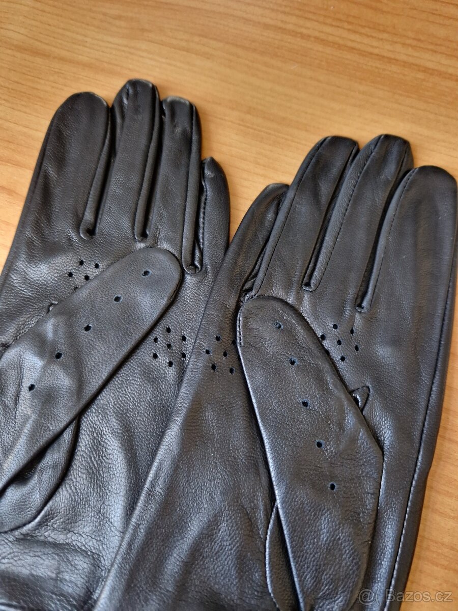 Kožené driving rukavice - 3