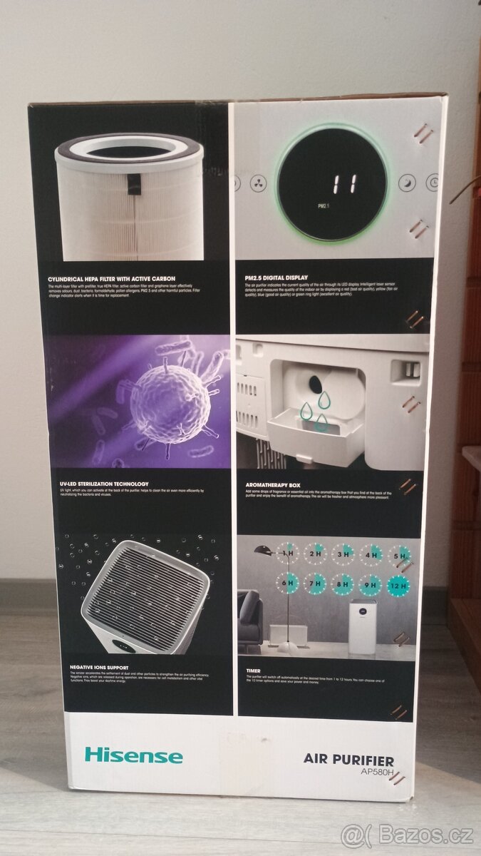 Čistička vzduchu Hisense AP580H nová - 3