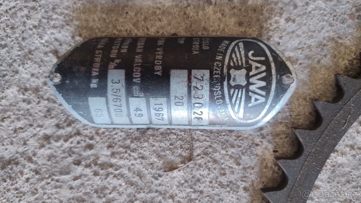 Jawa 50 pionýr díly - 3