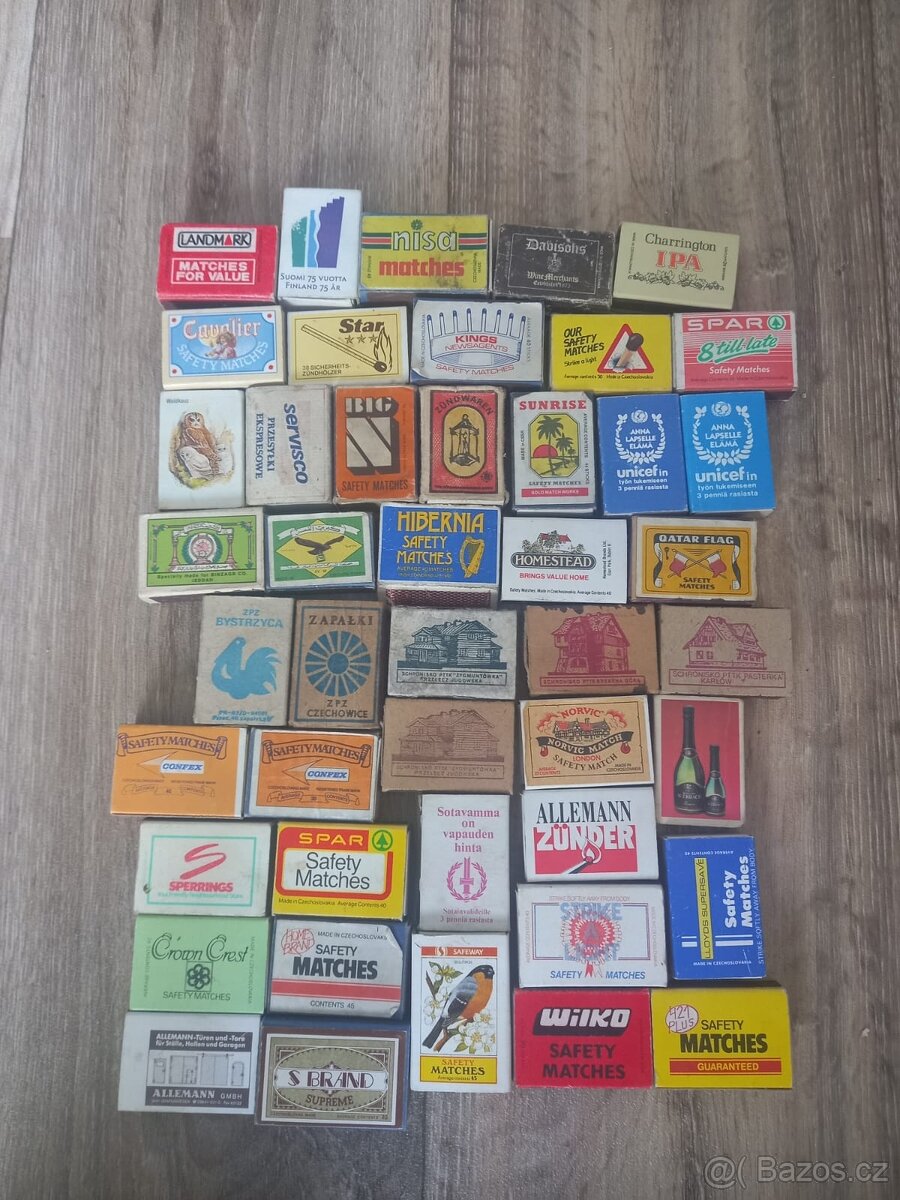 Krabičky od sirek (120ks) - 3