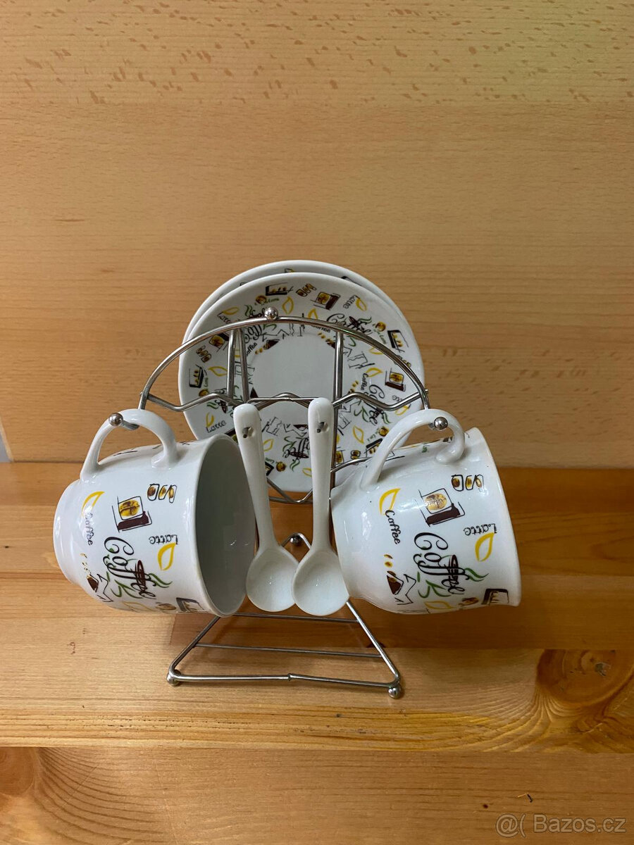 Čínský porcelán, Český porcelán, zdobené skleničky, hrnky - 3