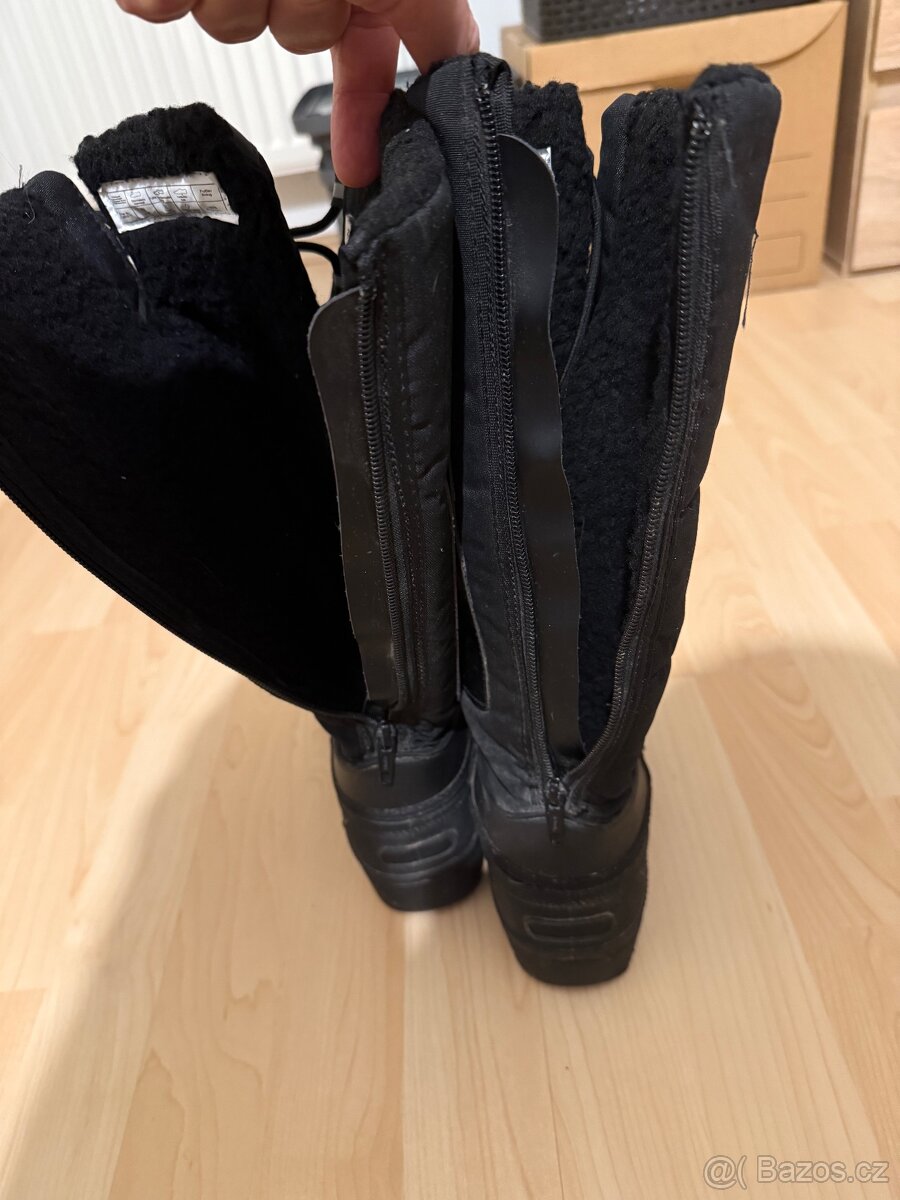 Jezdecké zimní boty HKM dětské - 3