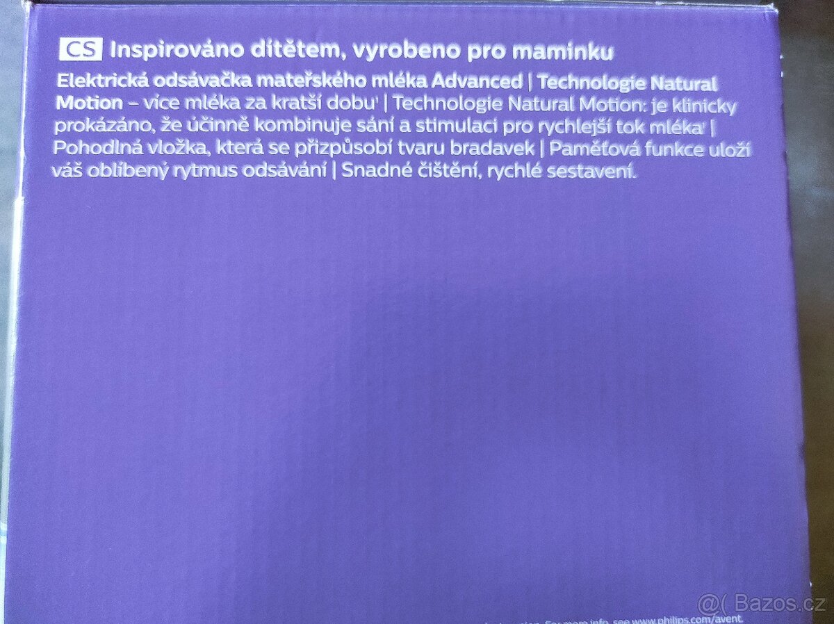 Elektronická odsávačka mlieka Philips Avent SCD 395/21 - 3