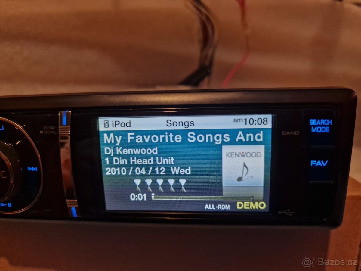 KENWOOD KIV 700 multimediální 1din - 3
