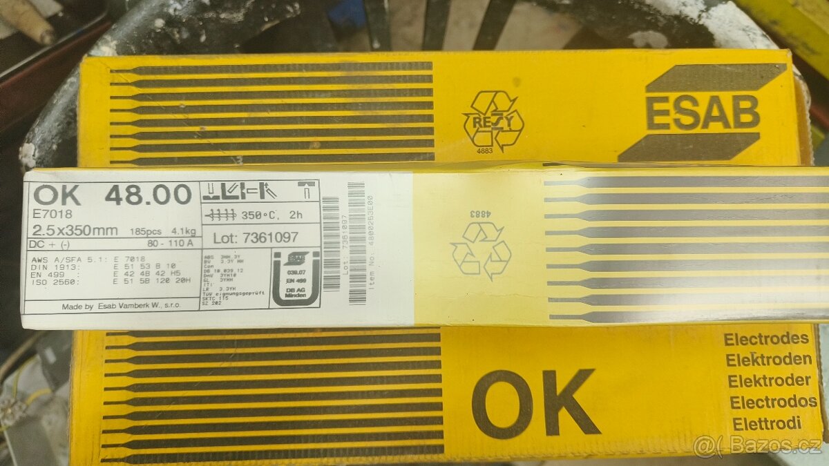 Svářecí elektrody ESAB - 3