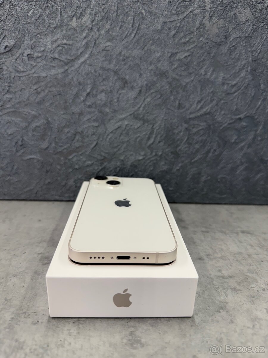 Apple iPhone 13 Mini 128 GB White - TOP, 100% baterie - 3
