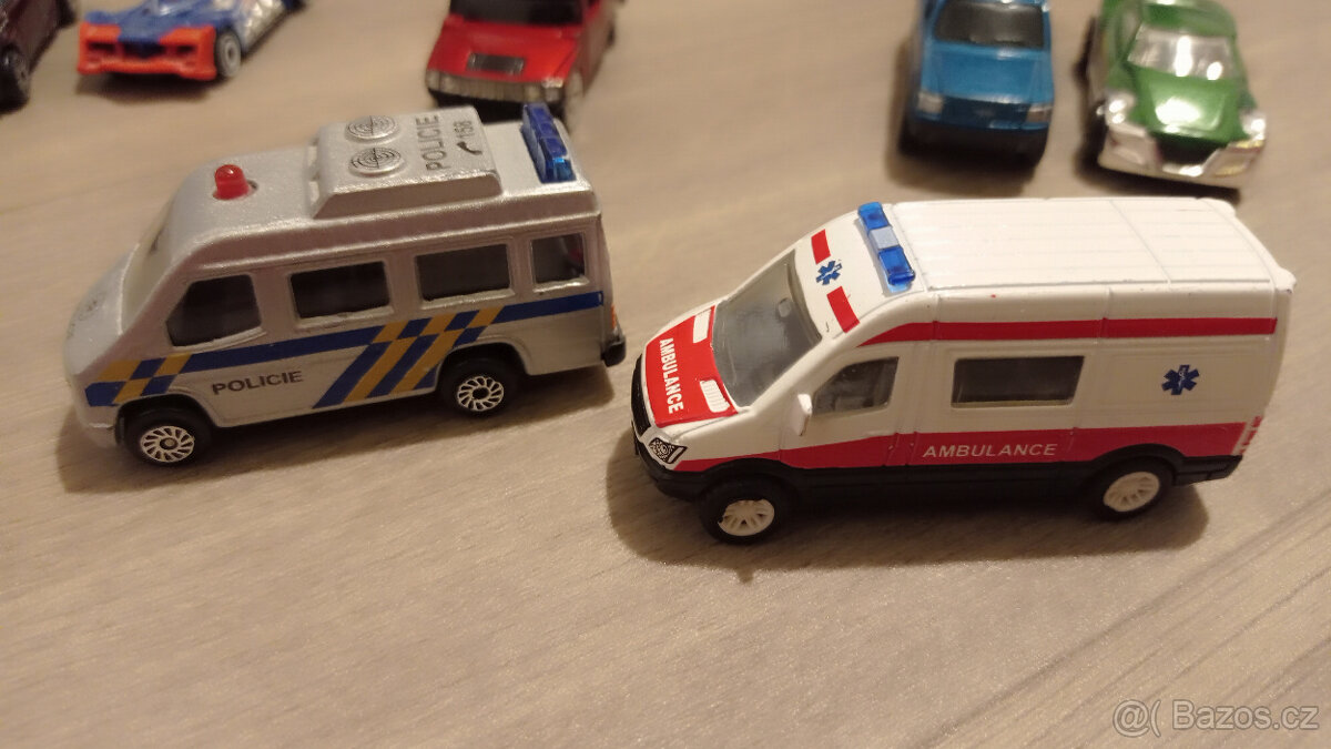 Autíčka angličáky sada 10 ks (sada č.2) - 3