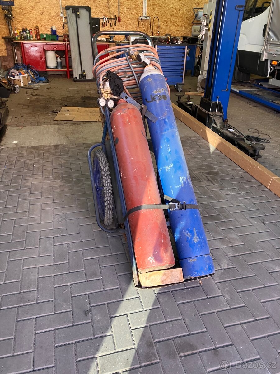 Vozik na lahve (autogen) - 3