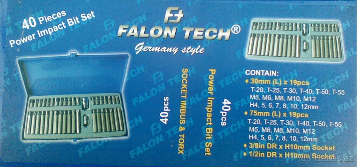 Sada bitů imbus, torx - 3