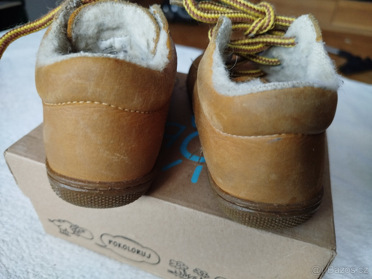 Dětské kožené barefoot vel.24 - 3