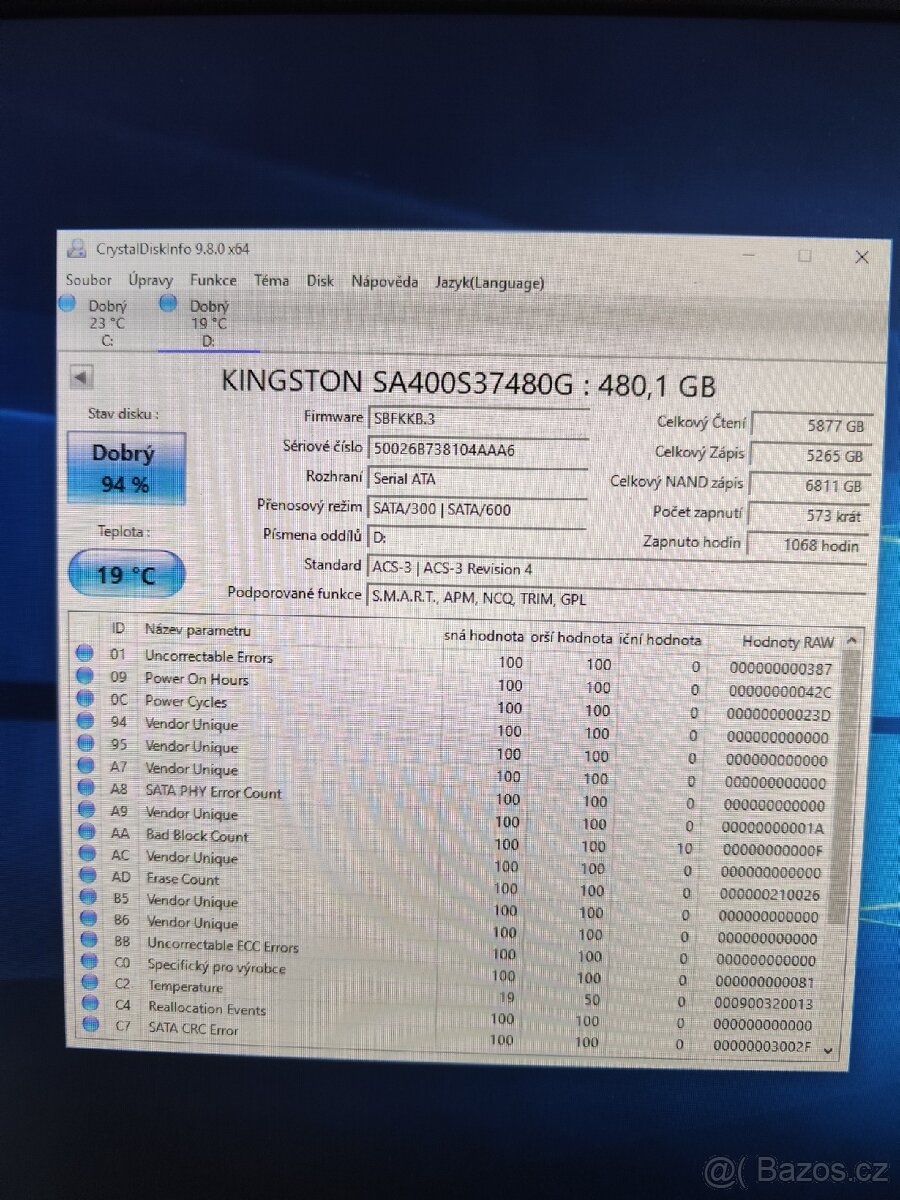 SSD Kingstone 500gb - 3