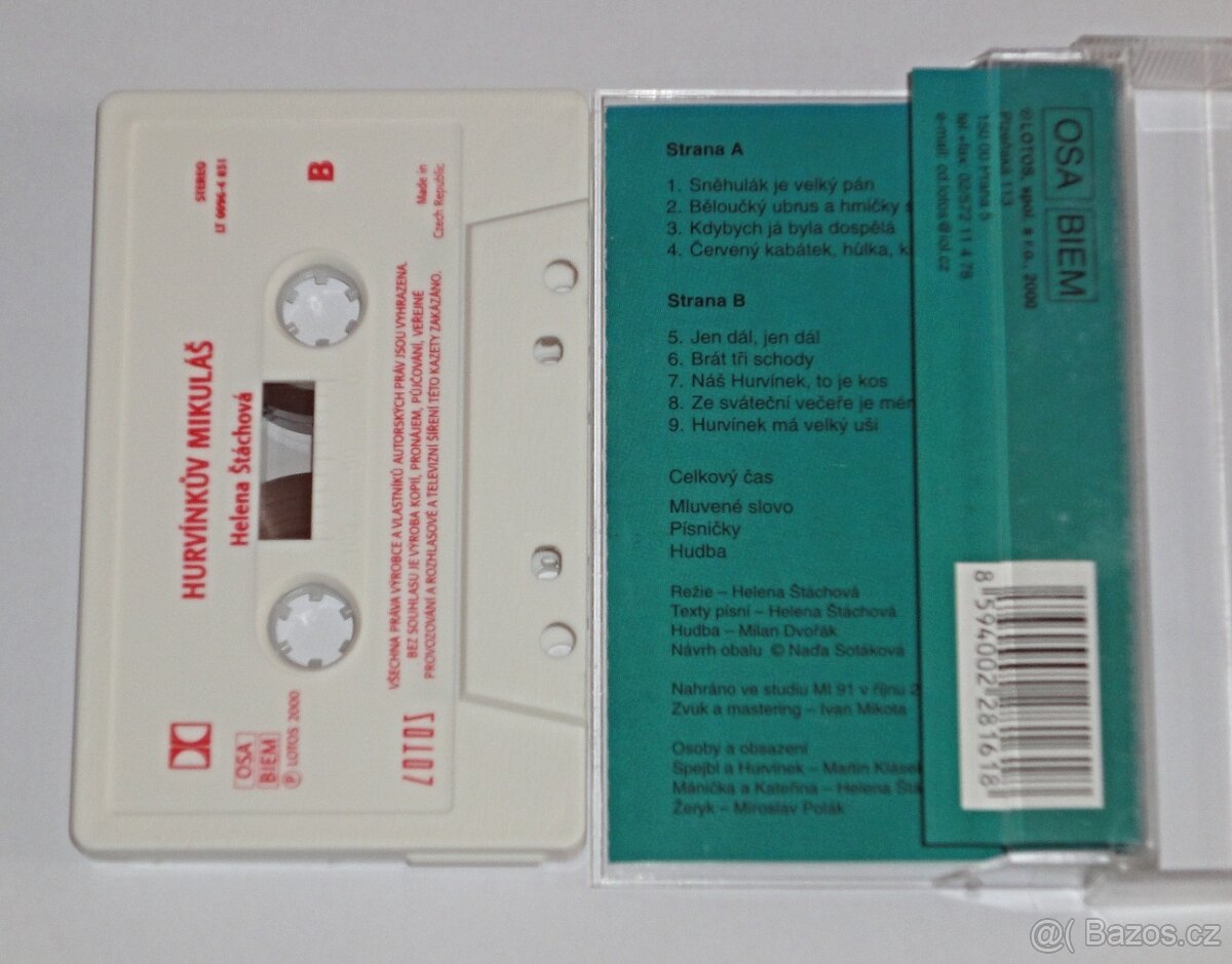 MC kazeta Hurvínkův Mikuláš - 3