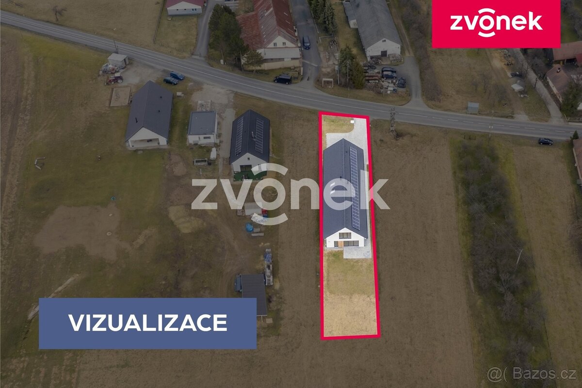 Prodej pole 3 393 m², Haluzice, ev.č. ZL04601 - 3