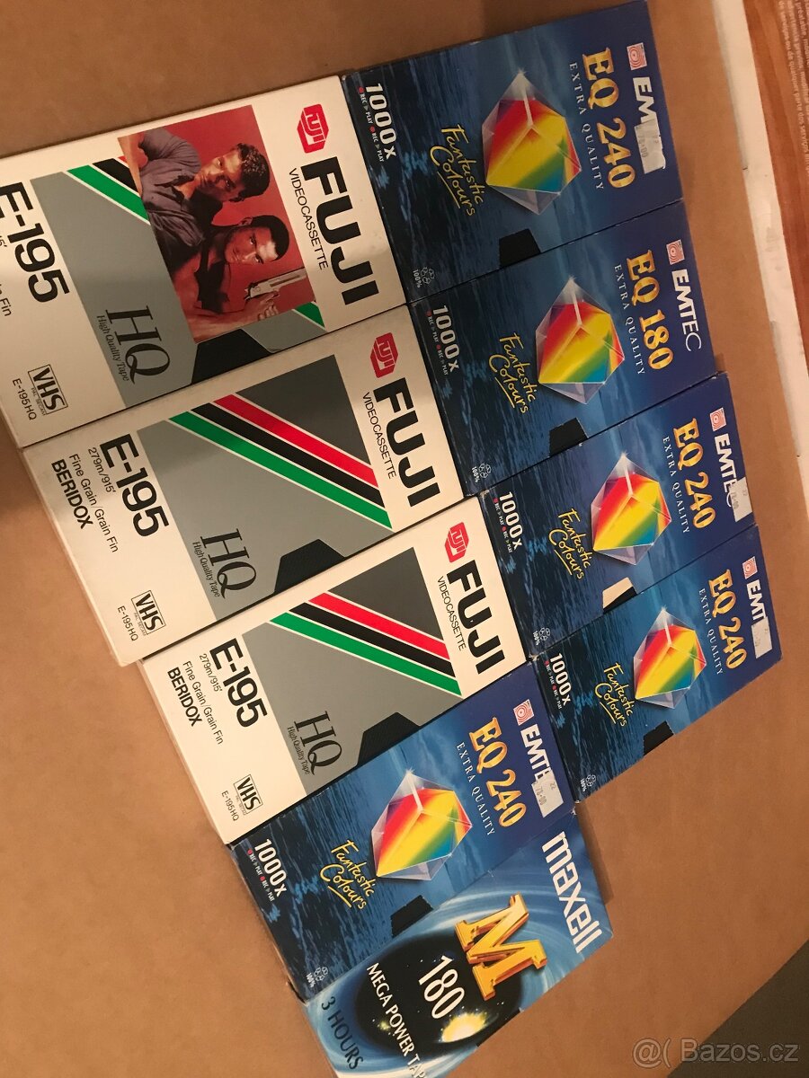 VHS kazety - 3