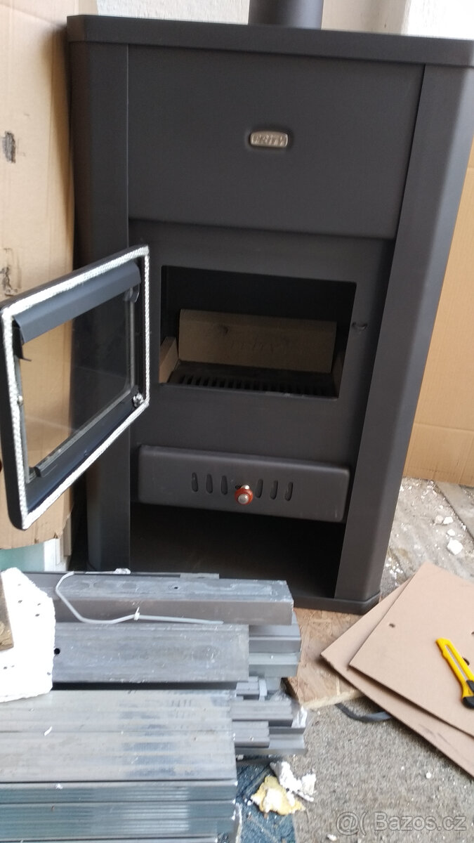 Krbová kamna s výměníkem PRITY S3 W17 - nová, nepoužitá - 3