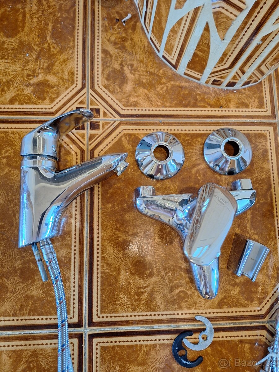 komplet vanová a umyvadlová baterie - 3