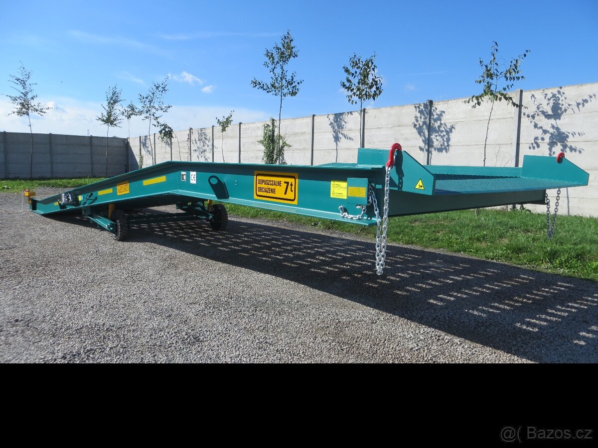 Pronájem mobilní nájezdové rampy volná ihned - 3