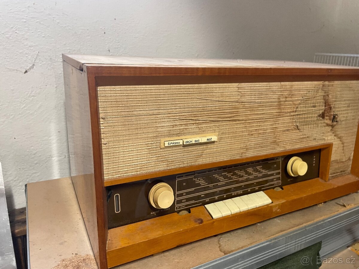 Gramorádio Tesla Fuga 432A Original z 60 let - 3
