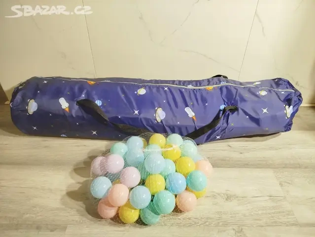 Dětská ohrádka - bazének s míčky 180x150 - 3