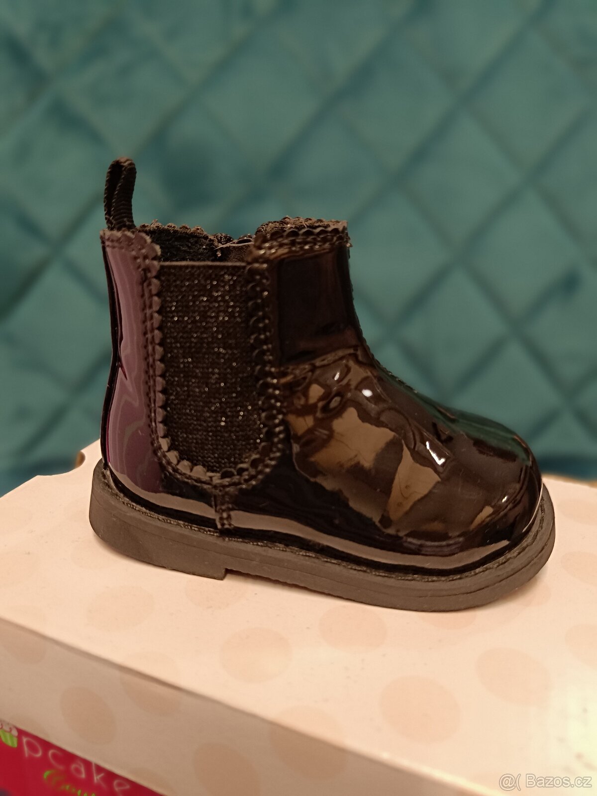 Dětské,kotníkové kozačky 18-19 - 3