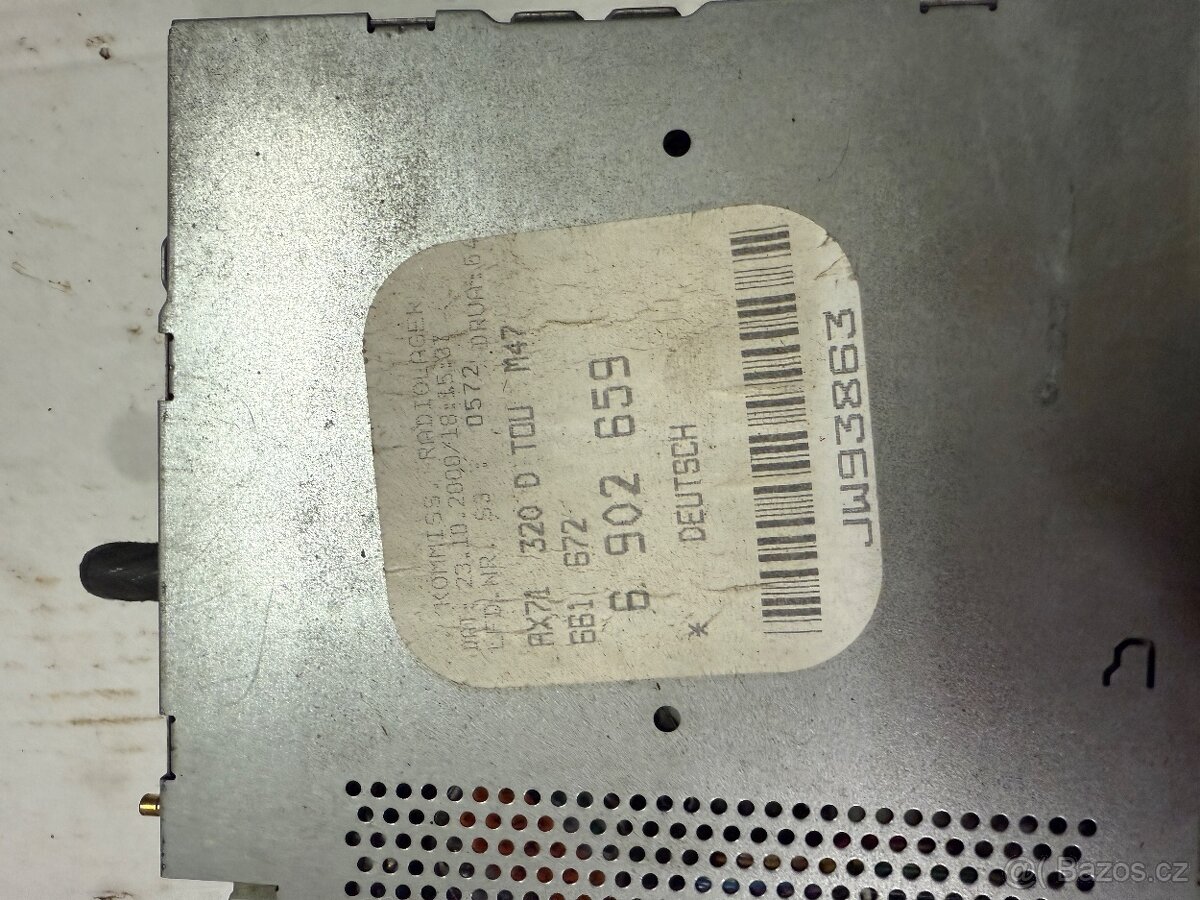 Rádio a ovládací panel e46 - 3