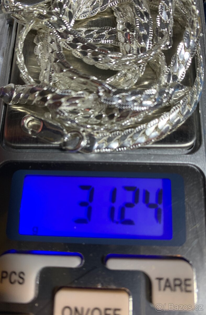 Ag náramek+řetízek - 3