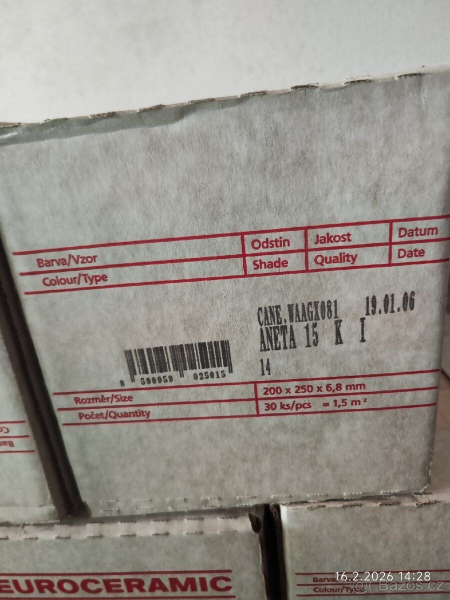 Obklady 25x20x6,8cm - 3