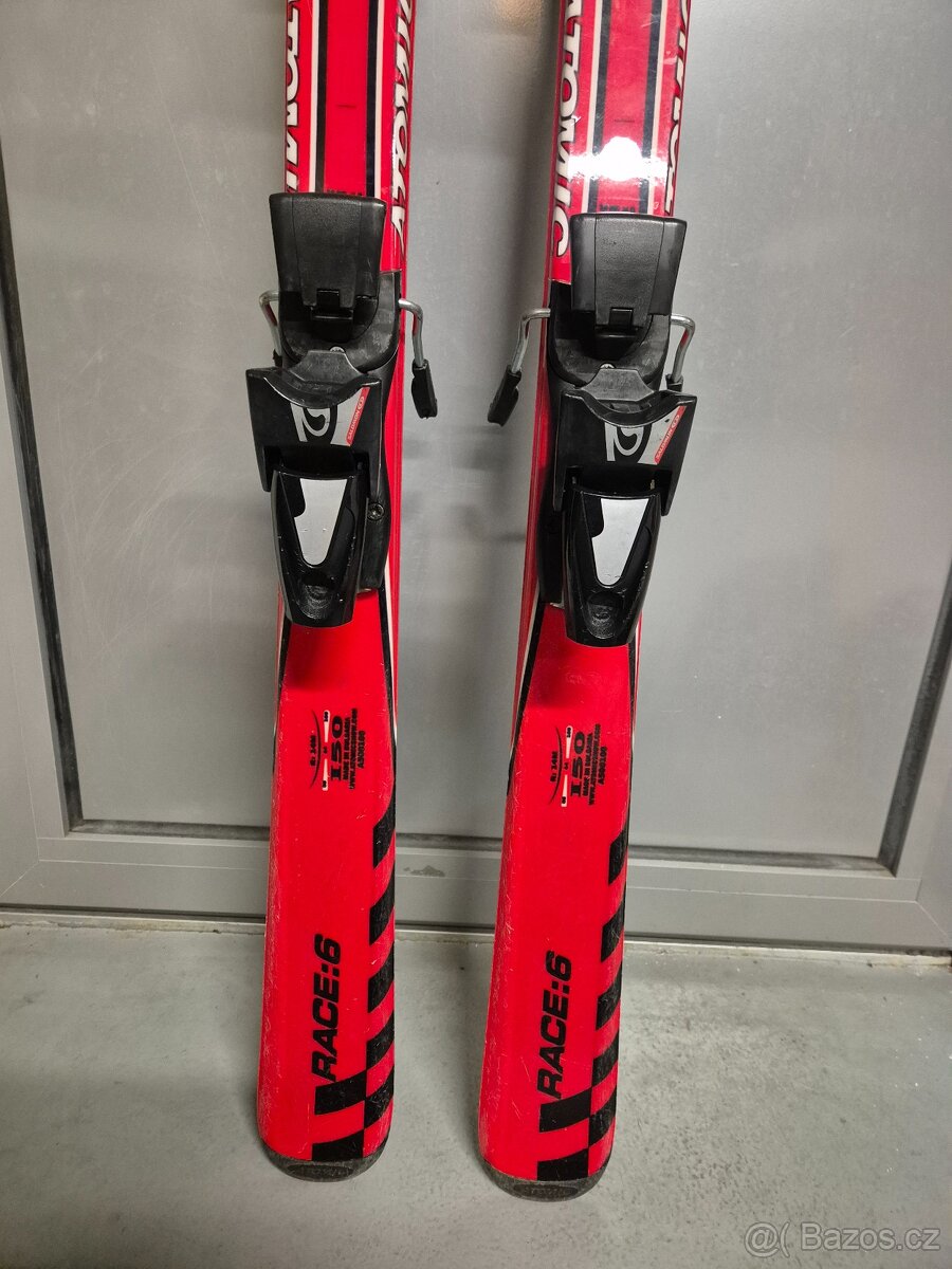 Lyže Atomic 150cm + hůlky - 3