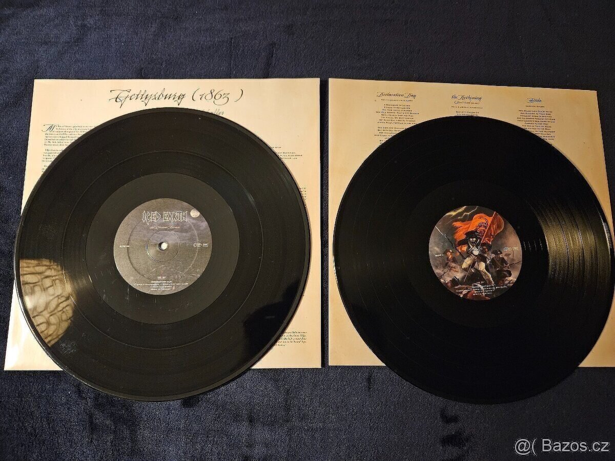 2LP Iced Earth – The Glorious Burden (2004) - 3