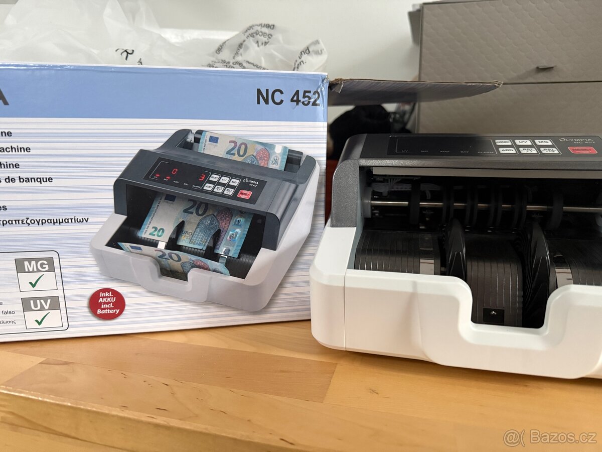 Počítačka peněz Olympia NC 452 - 3