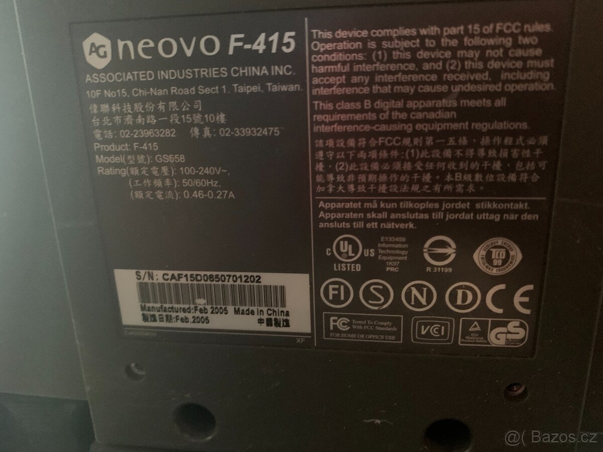 monitor 17" LCD LED - 3