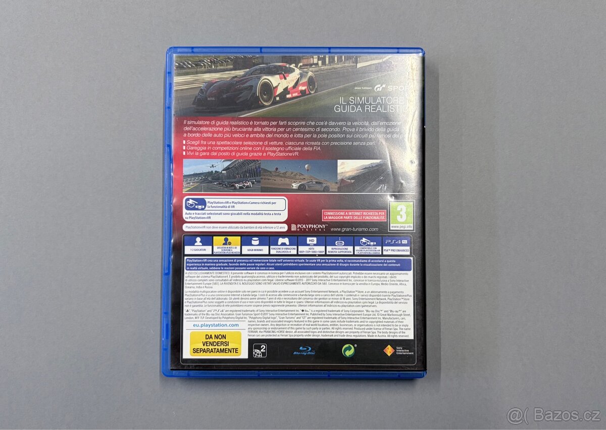 - PS4 hra Gran Turismo Sport - - 3