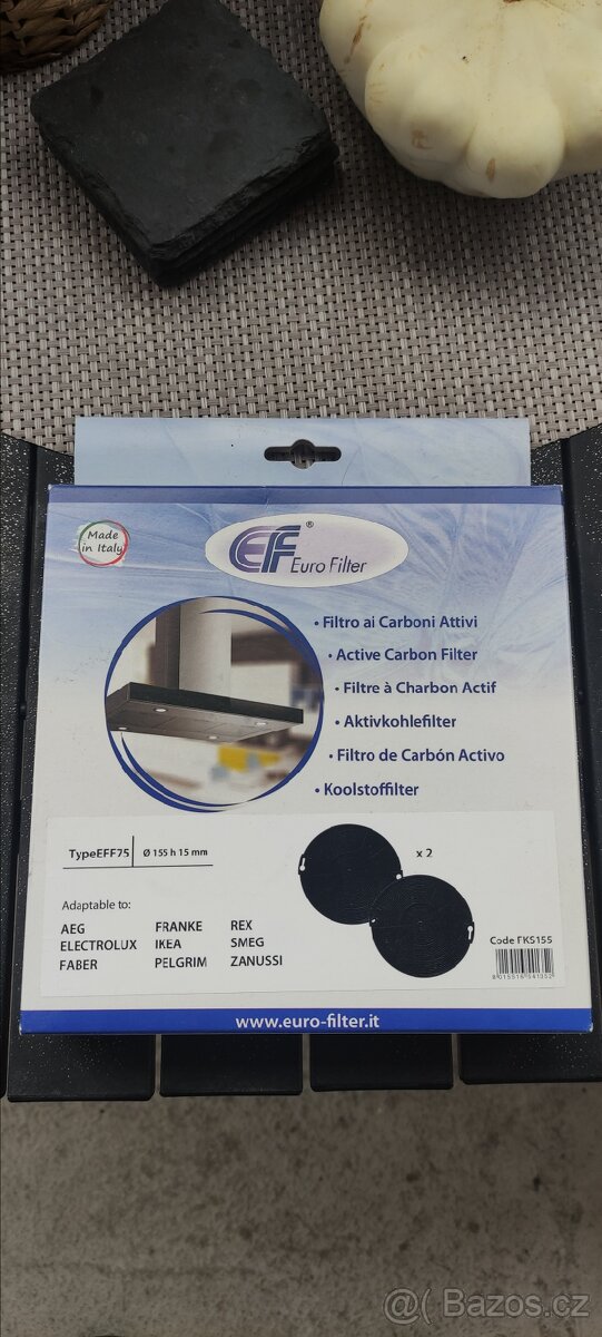 Uhlíkové filtry do digestoře TYP EFF75 - 3