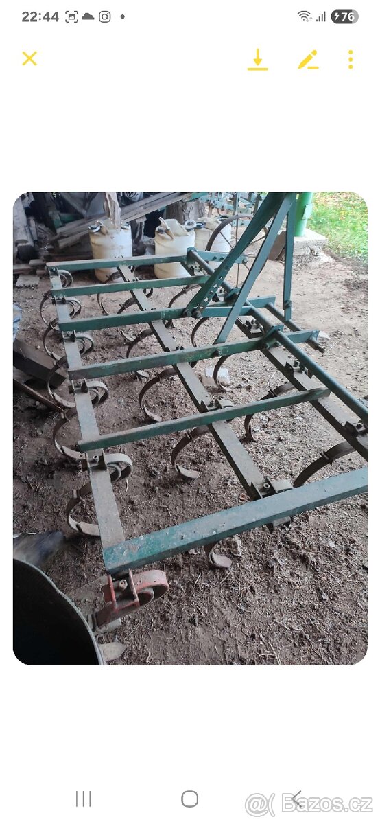 Radličkový kultivátor 2.4m - 3