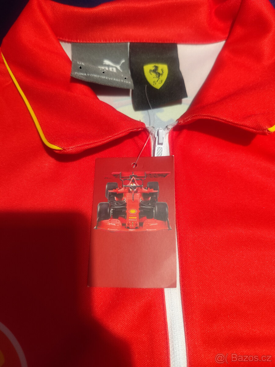 Scuderia Ferrari F1 tímové polo tričko - Nové s visačkami - 3