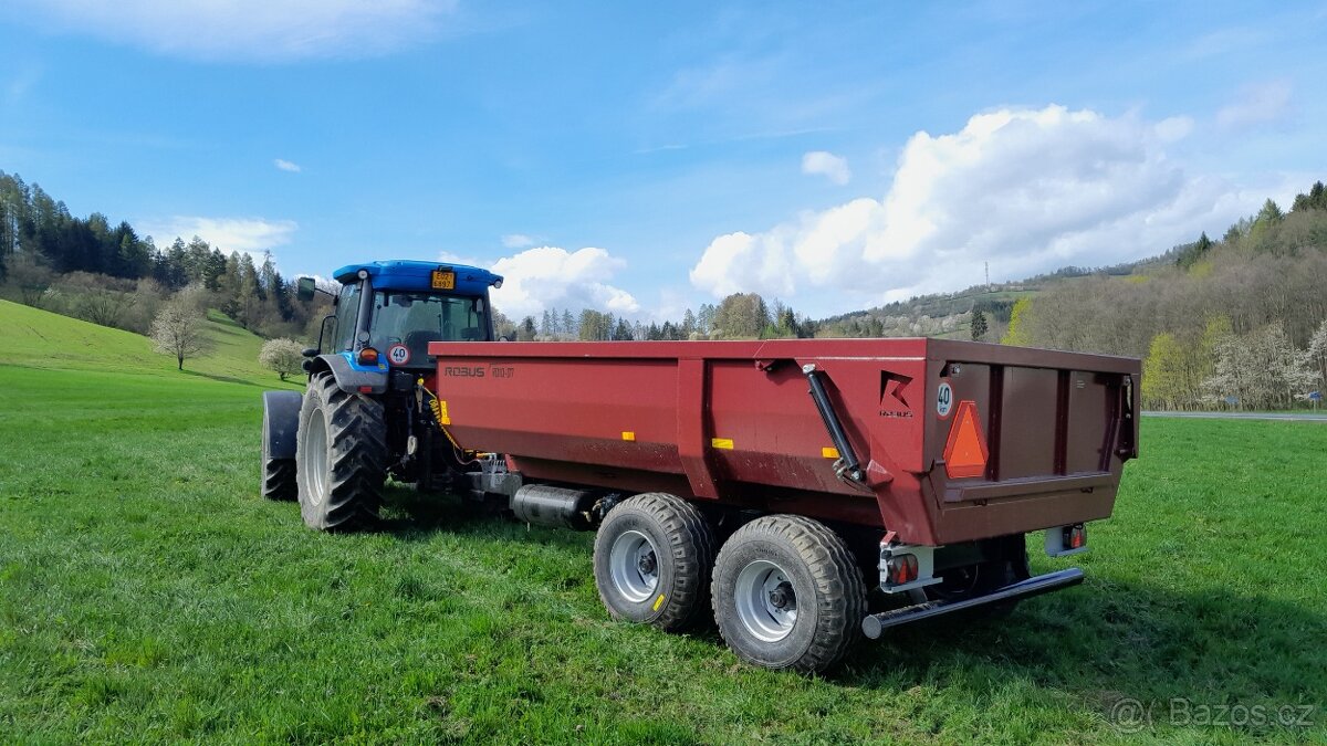 Traktorový návěs,Vlek za Traktor,Vlečka,Přívěs,Dumper 10t - 3