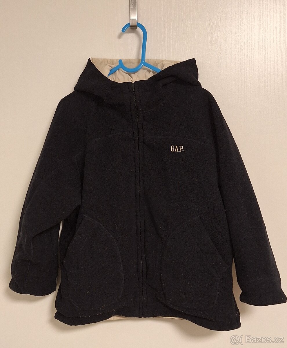 Chlapecka oboustranna bunda GAP, vel. 122-128 - 3