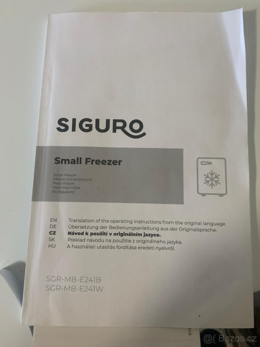 Mrazák Siguro MB-E241W Essentials - 3