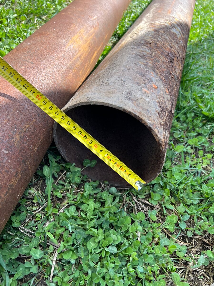 ŽELEZNÉ TRUBKY RŮZNÉ PRŮMĚRY - 3