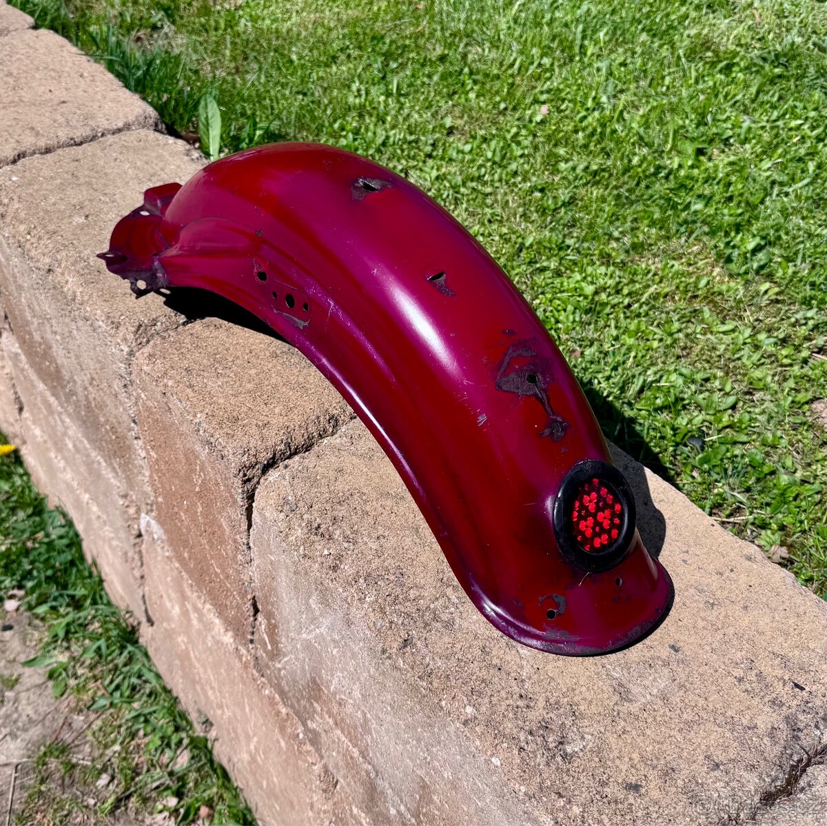 Jawa 250 350 panelka - zadní blatník - 3